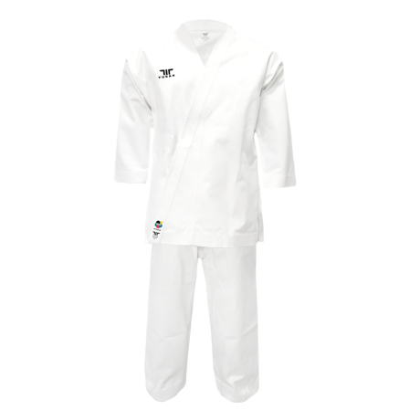 Tusah Karate Kata Canvas Uniform White - PKU-280,300,380.png